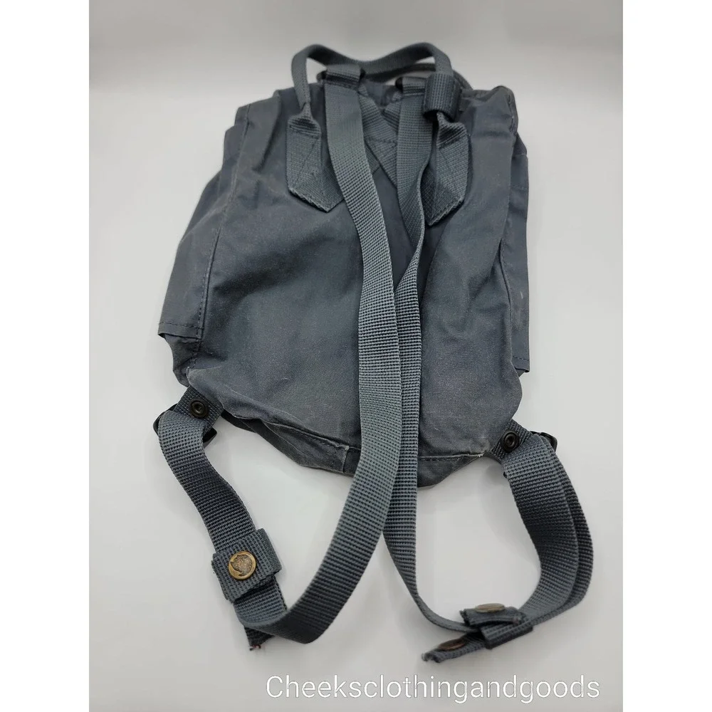 Fjallraven Kanken Mini Navy Blue Backpack 23561 Mens Womens Bag